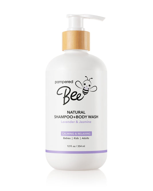 Pampered Bee Shampoo + Body Wash Lavender & Jasmine