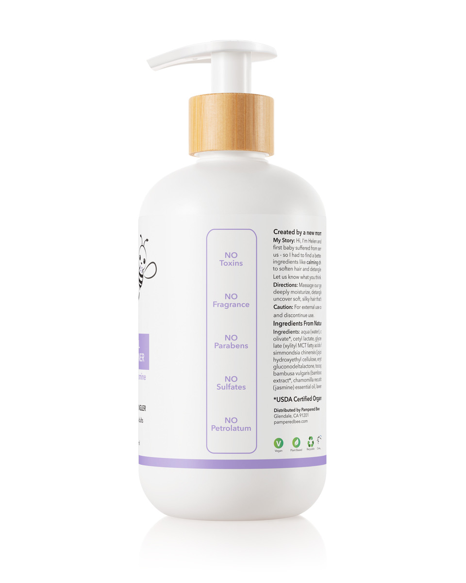 Pampered Bee All Natural Hair Conditioner - Lavender & Jasmine