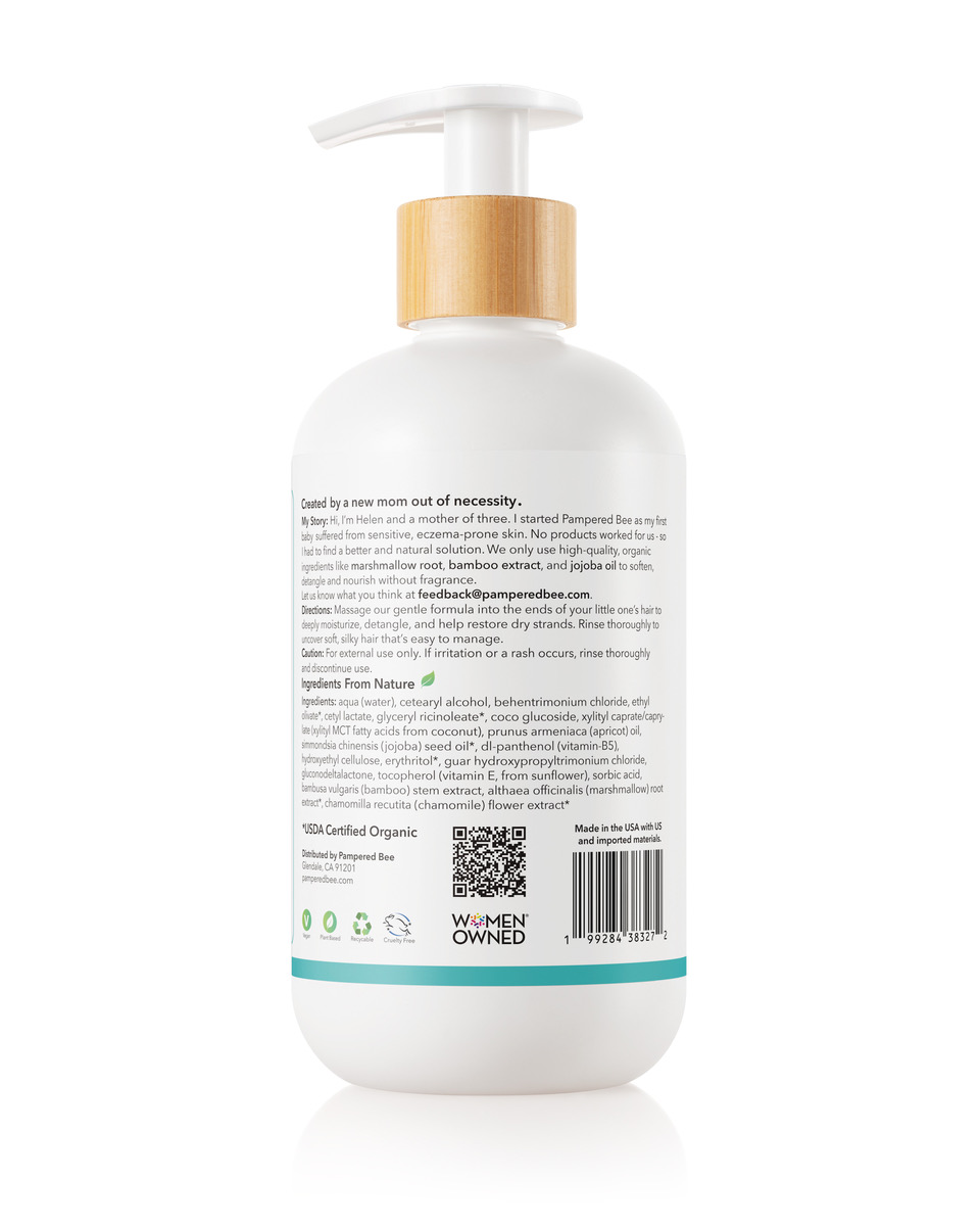 Pampered Bee All Natural Hair Conditioner - Unscented