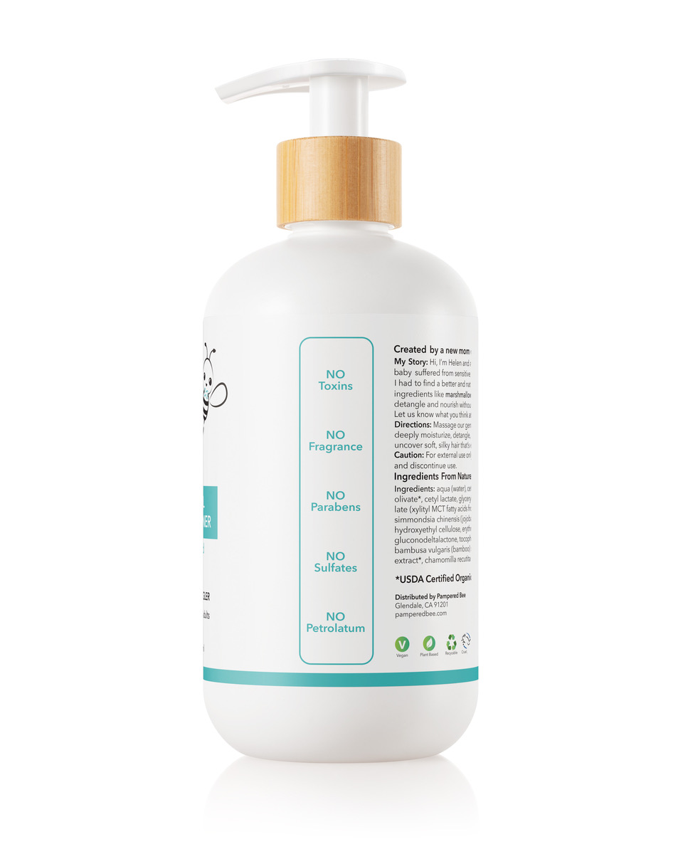 Pampered Bee All Natural Hair Conditioner - Unscented
