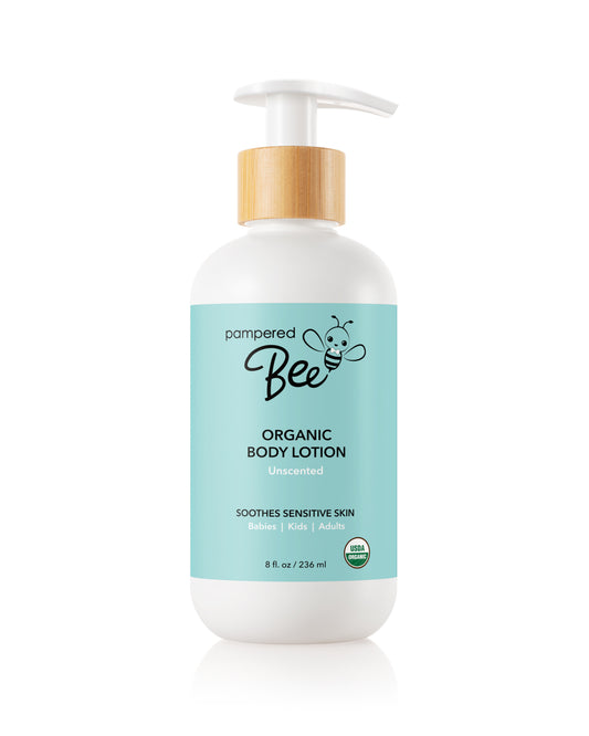 Pampered Bee Organic Lotion - Unscented