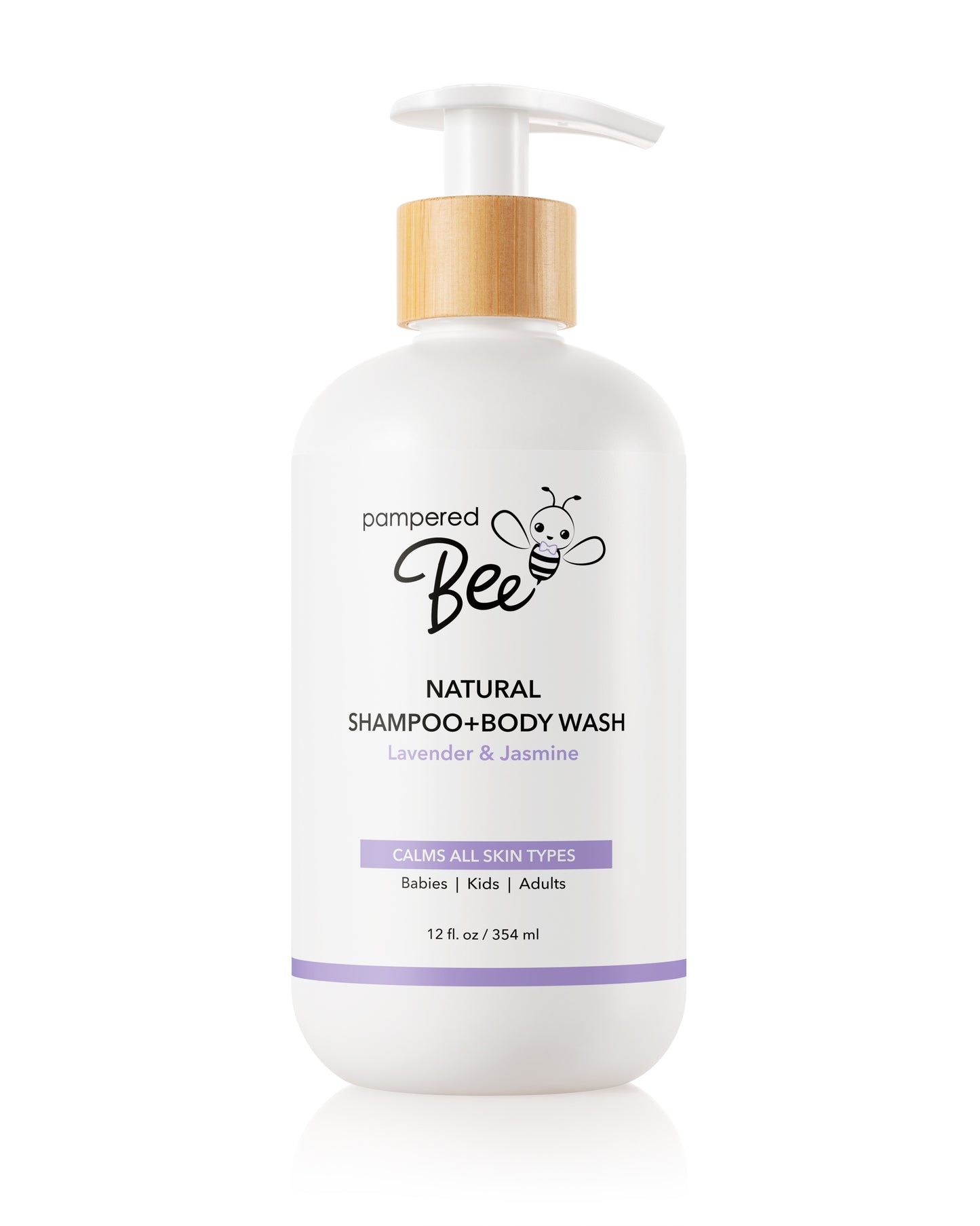 Pampered Bee Shampoo + Body Wash - Lavender & Jasmine