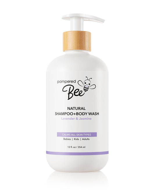 Pampered Bee Shampoo + Body Wash - Lavender & Jasmine