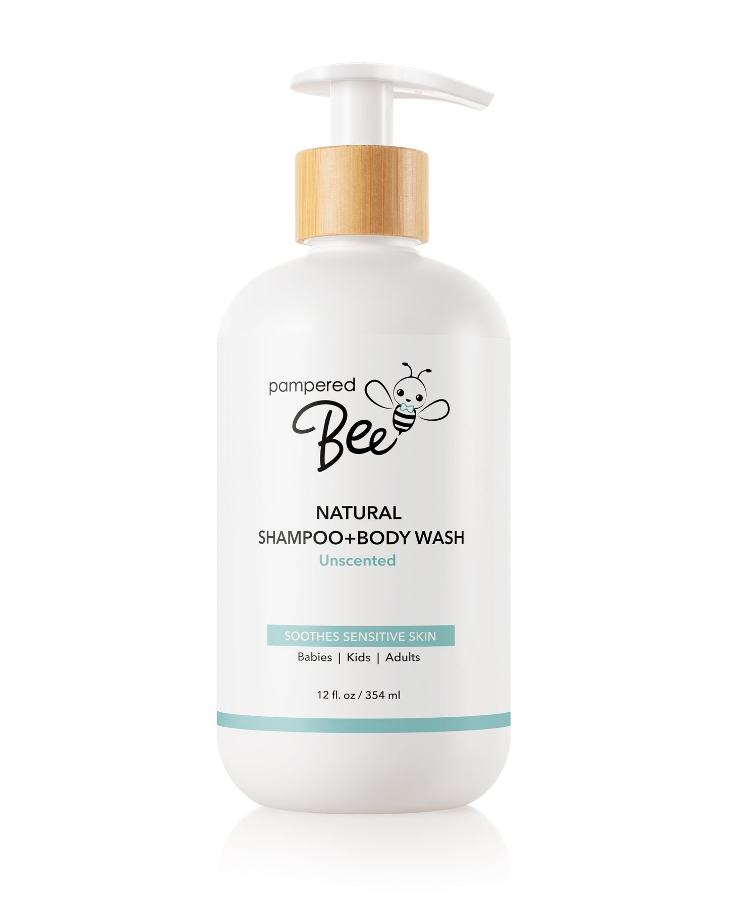 Pampered Bee Shampoo + Body Wash - Unscented
