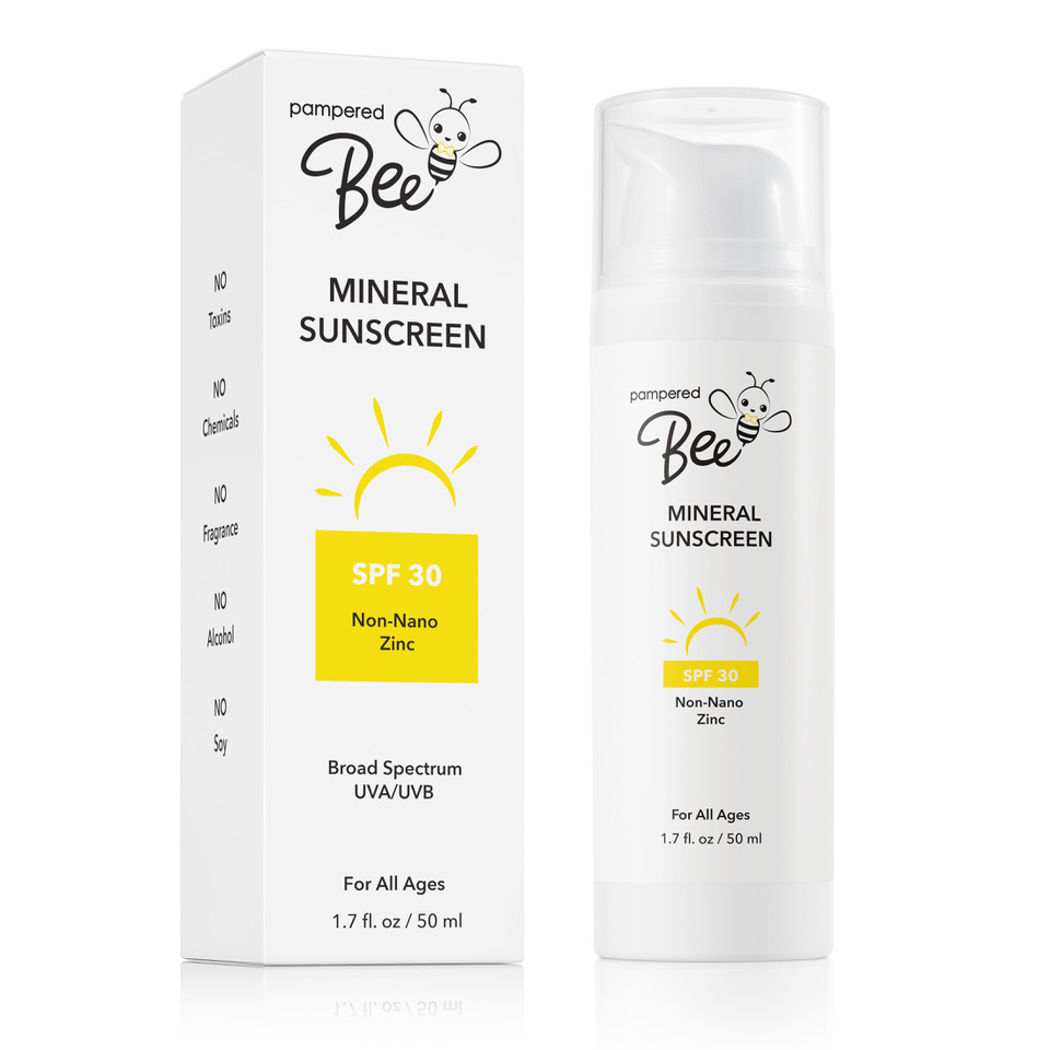 Pampered Bee Mineral Sunscreen SPF 30