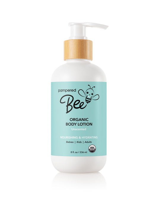 Pampered Bee’s Organic Lotion - Unscented